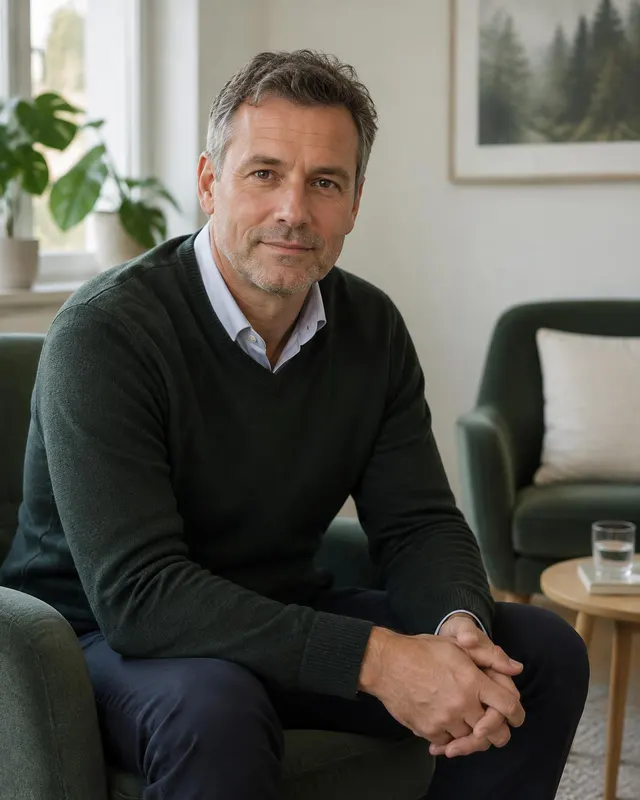 Portret van Joost Verbeek, een fictieve bedrijfsarts